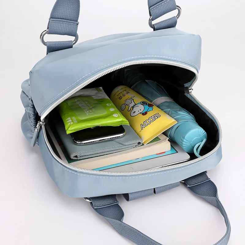 Mode Damen Tagesrucksack aus strapazierfähigem, weichem Stoff, hübscher Stil, für Mädchen, hochwertiger kleiner Rucksack_voghion.com