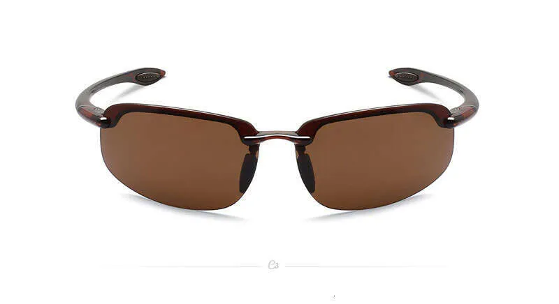 Lunettes de soleil de sport classiques Matrix pour femmes, pour la conduite et la course à pied, monture ultralégère sans monture, pour hommes, UV400_voghion.com