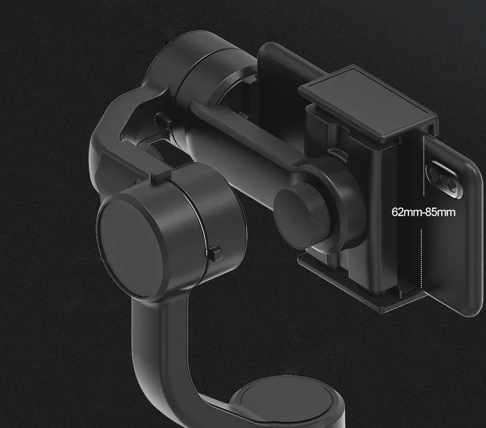 QAML F8 Handheld 3-axis Universal Joint Phone Holder Used As An Anti Vibration Video Recording Stabilizer For_voghion.com
