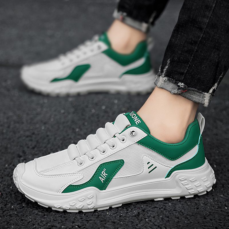 2024 Spring And Summer New Breathable Mesh Men's Casual Cloth Set Feet Lazy Fashion Everything With Forrest Gump Shoes_voghion.com