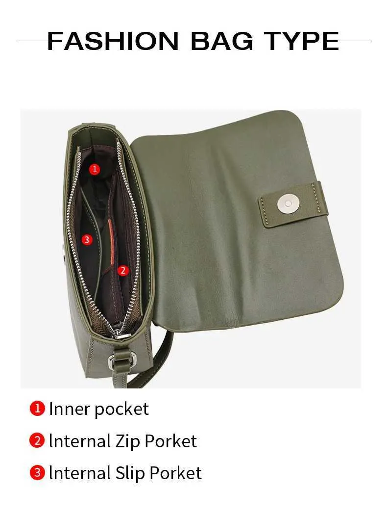 Aidrani Umhängetasche aus echtem Leder für Damen, 100 % weiches Rindsleder, stilvolle und schlichte quadratische Schultertasche, ba241214_voghion.com