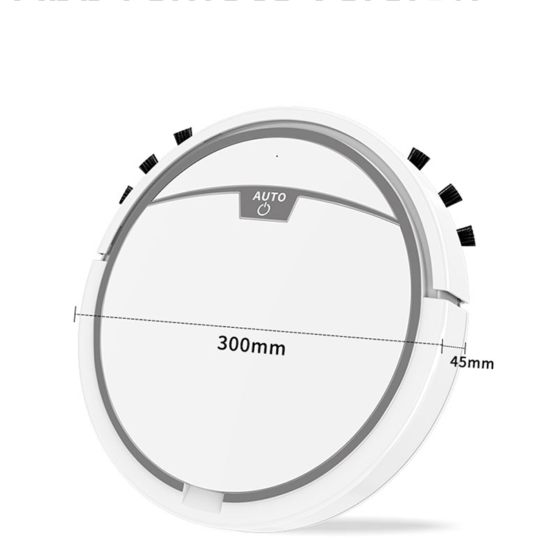 Seprőrobot automatikus otthoni intelligens alkalmazás tisztítógép USB 2800PA újratölthető porszívó felmosógép padlóseprő_voghion.com