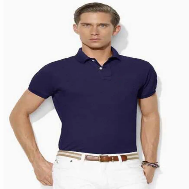 Hombre Big Pony brand High Quality Polo Top Men Short Sleeve Casual Embroidery Homme male polo shirt Mascuo lapel tee_voghion.com