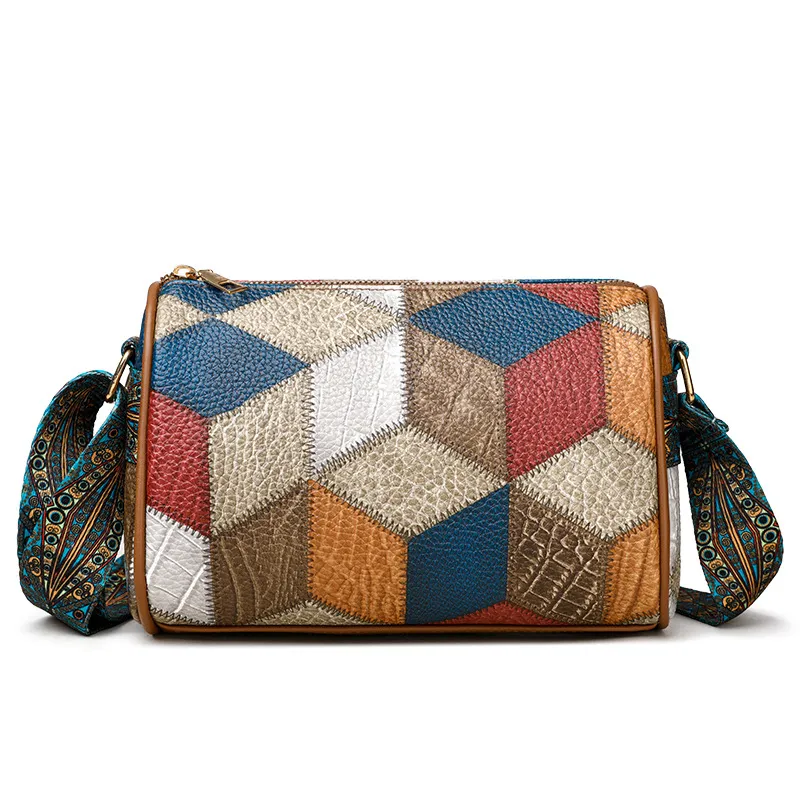 Borsa a tracolla da donna in pelle PU di alta qualità, con tracolla larga, borsa a mano, borsa a tracolla semplice_voghion.com