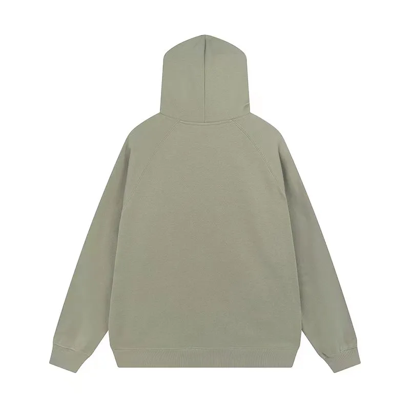 Designer hooded sweater dark high street yellow finger lighing graffiti handdrawn mens coat warm fashion women loose_voghion.com