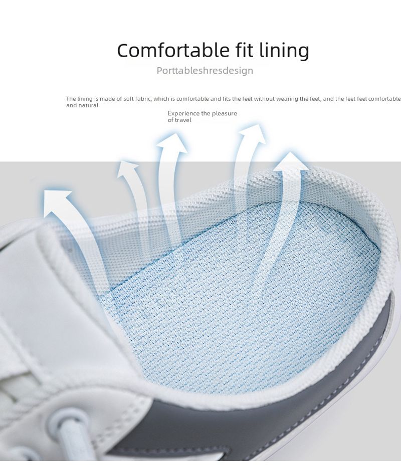 Desodorante para hombre Baotou Drag Primavera 2024, nuevo atuendo, pantuflas sin cordones y para conducir, zapatos casuales sin tacón_voghion.com