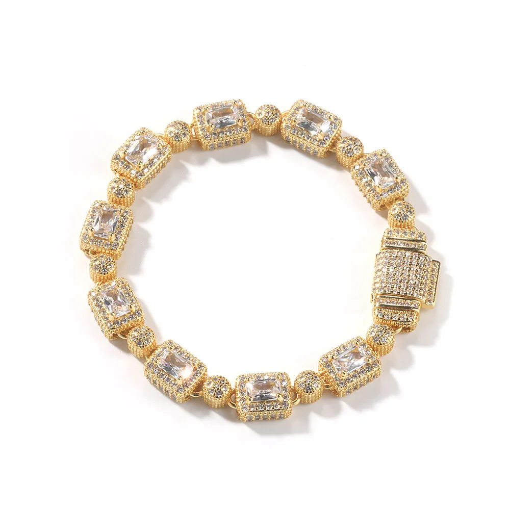 Hip Hop Koper Ingelegd Roze Zirkoon Tennis Armband Mannen Vrouwen Dia Gemengd 7inch 8inch Kristal Armbanden Sieraden Accessoires_voghion.com