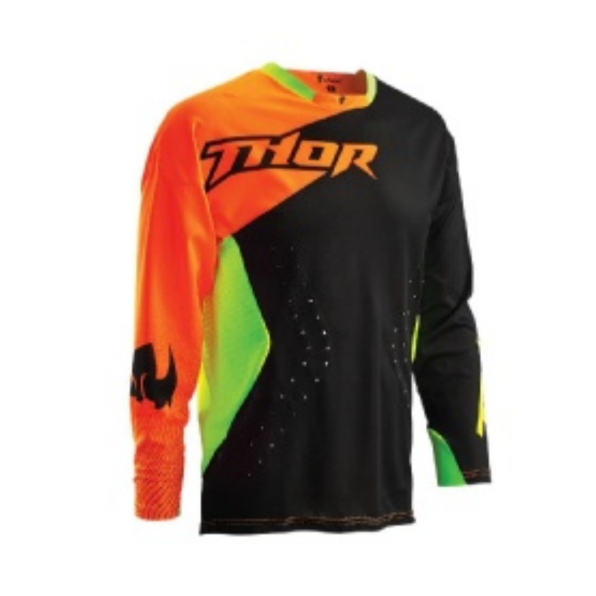 Heren retro off-road motorkleding met lange mouwen, ademend en snel drogend, mountainbike-motorkleding met snelheidsreductie, T-shirt_voghion.com