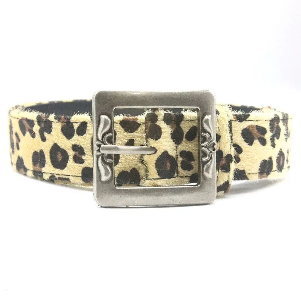 2025 New Chrome Womens Cheetah Belt Y2k Leopard Zebra Pattern Snake Cos Skin Wrinkle Pin Gold Buckle Dress Jeans Set Fd3_voghion.com