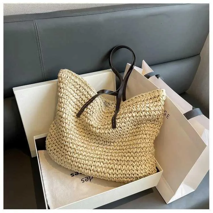 2023 Hot Sale Design Grass Womens Fashion Summer Leisure Large Capacity Shoulder Bag Y241123_voghion.com