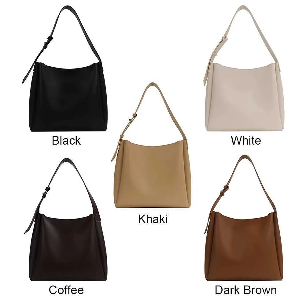 Borsa a tracolla grande capacità in pelle da donna, borsa casual a tracolla, borsa hobo e pochette, set autunno inverno Ba241106_voghion.com