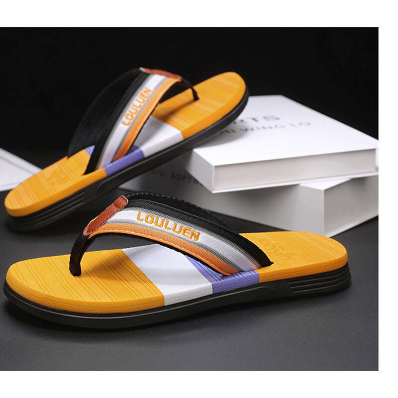 Large Herringbone Casual Slippers, , Beach Shoes_voghion.com