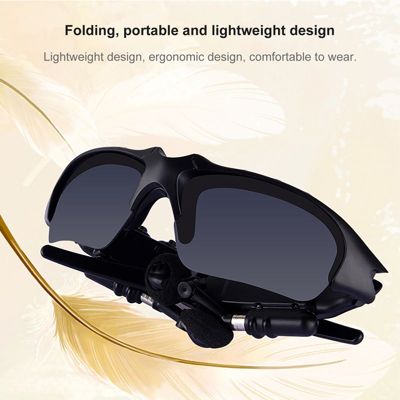 Smart Glasses High Fidelity UV Resistant Binaural Bluetooth-compatible5.0 Trendy Audio Sunglasses for Driving_voghion.com