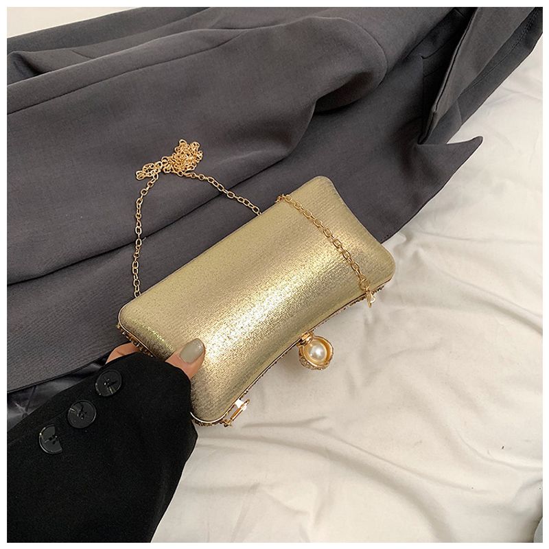 Bags Women's bags 2004 new fashion colored dia stylish shoulder ins texture crossbody chain box bag_voghion.com