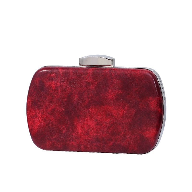 Borsa da sera con tracolla a catena in PU sfumato alla moda da donna, per ascelle, per banchetti, un pezzo, Dropshipping_voghion.com