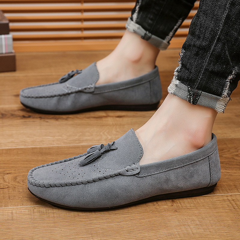 2025 Dou Spring British Modische Su Herren Casual Leder Lazy Kick Driving Weiche Sohle Trendy Schuhe 58E2_voghion.com