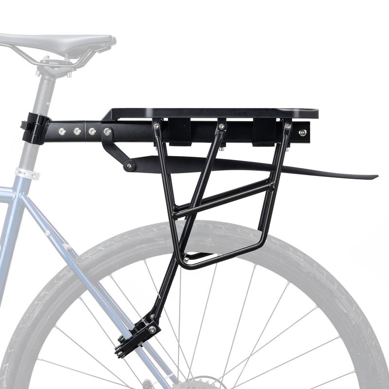 ROCKBROS Uchwyt rowerowy na bagażnik szybkozamykacz z błotnikiem regulowany aluminiowy MTB_voghion.com