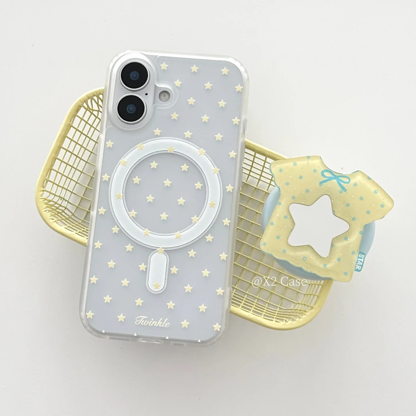 Cute Cartoon Cat Magsafe Phone Case For Iphone Wireless Charging_voghion.com