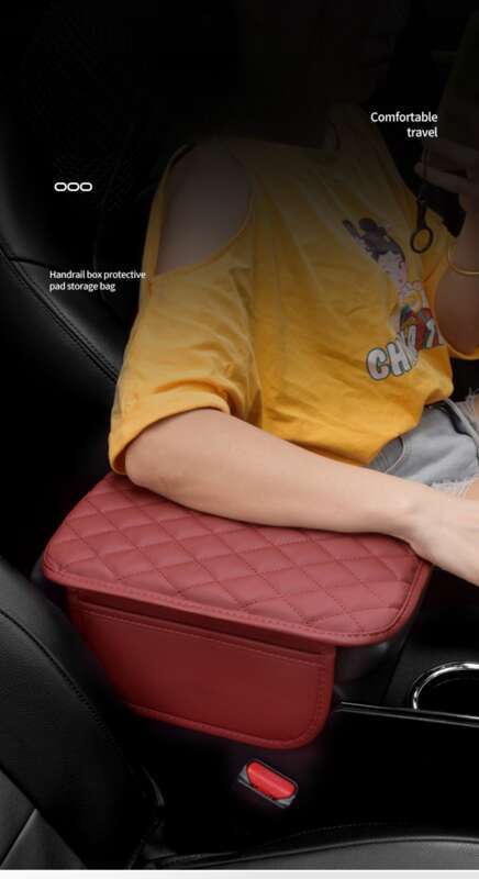 Kutija za naslon za ruke u automobilu, povećanje montirane visine, produljenje, proširenje jastučića, središnja jastučnica, unutrašnjost automobila, sve_voghion.com