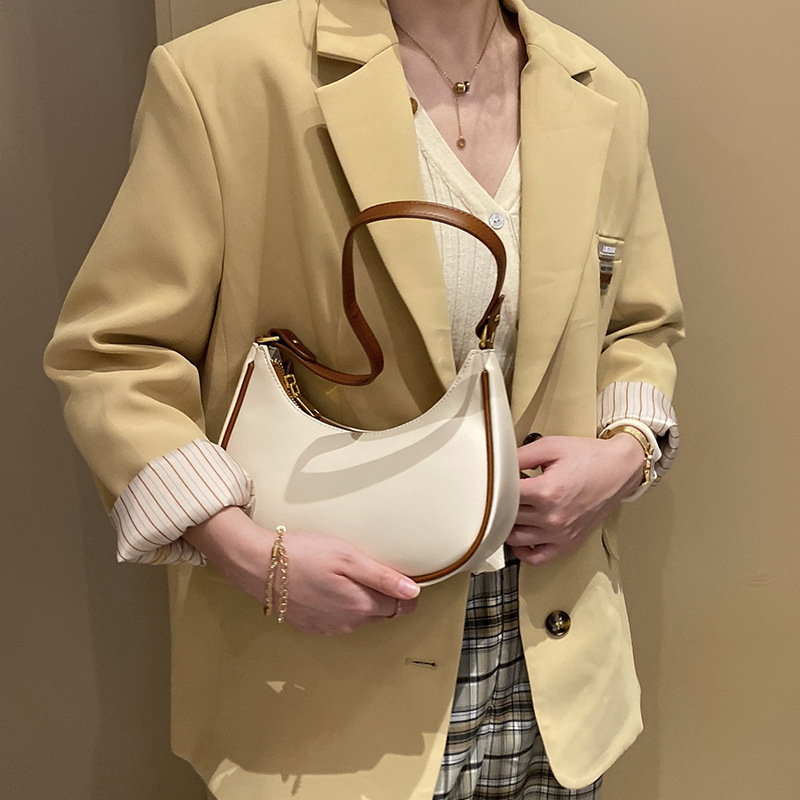 Xiao C, versatile sotto l'ascella, ragazza francese alla moda 2024 nuova con un senso di occidentalizzazione, borsa monospalla alla moda_voghion.com
