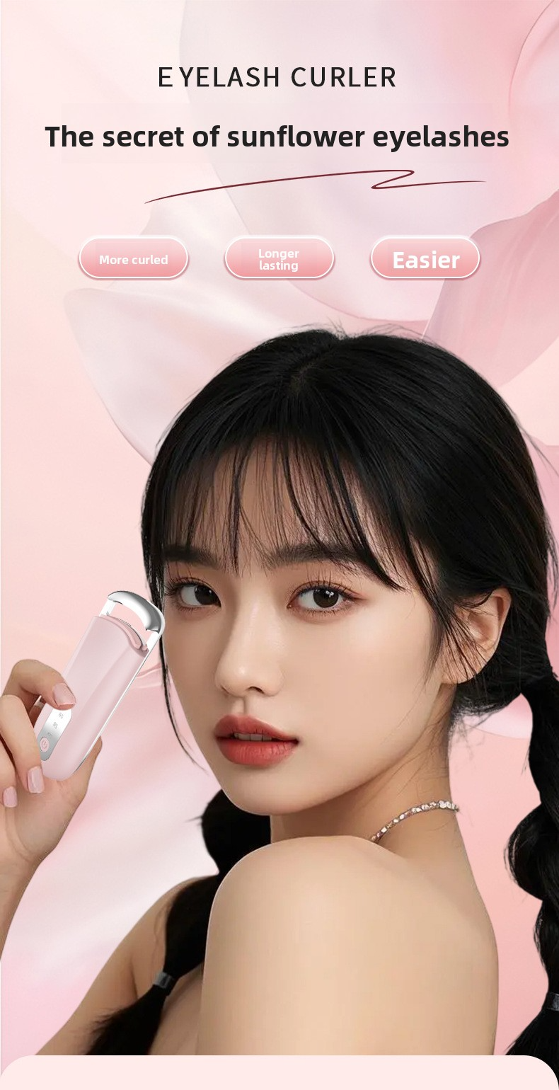 Rechargeable Heated Eyelash Curler - Portable Electric Lash Curler For Long-Lasting Hold & Quick Styling_voghion.com