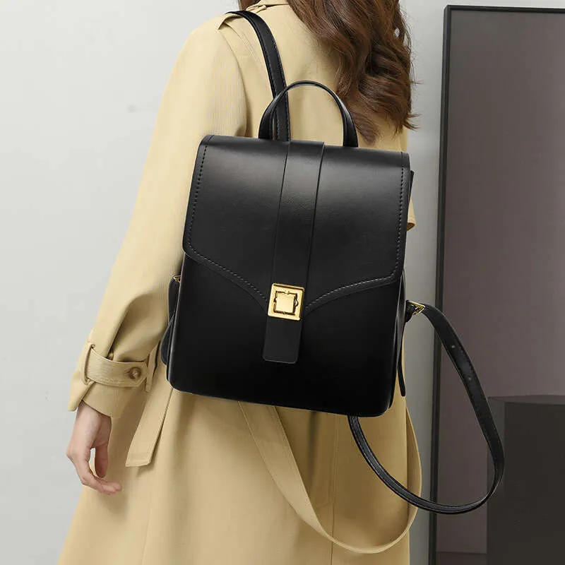 Neue High-End-Damentasche, stilvoller, einfacher Rucksack mit großer Kapazität, lässiger Reiserucksack_voghion.com