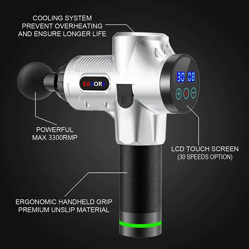X5 Pro Massage Gun - Heating/Cooling Function_voghion.com
