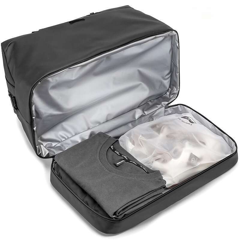 Nuovo scomparto indipendente per scarpe sportive da viaggio, borsa da palestra, borsa da viaggio portatile per brevi distanze e grandi capacità_voghion.com