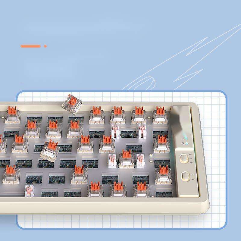 [23000 People Collect] Mechanical Keyboard Wired Wireless The Third Mock Examination Hot Plug Computer Game_voghion.com