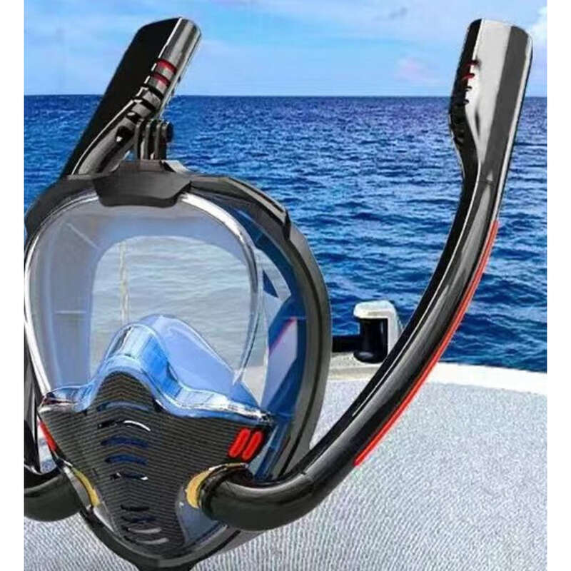【 Hot Selling In Store 】 Snorkeling, Swimming, Mask, Face, Full Dry Breathing Tube, Waterproof Diving Goggles,_voghion.com
