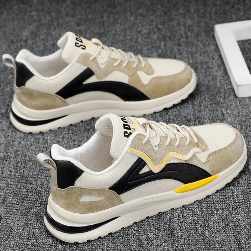 Fashion Breathable Autumn Men Flat Lace Up Sneakers Male Comfort Sport Outdoor Running Shoes Atillas Hombre_voghion.com