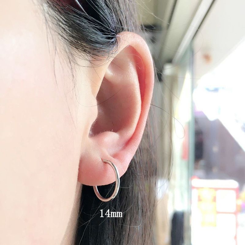 S bone buckle size earring ring spring summer autumn winter sier jewelry no piercing ear clip_voghion.com
