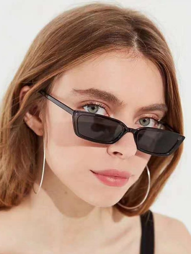 Gafas de sol pequeñas de marca vintage para mujer, gafas de sol tipo ojo de gato, gafas de sol para mujer, gafas de sol retro para mujer_voghion.com