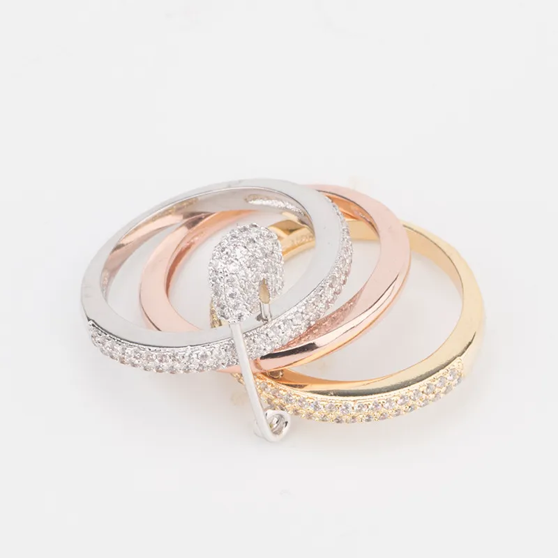 Pulsera de clavo unisex con alfiler ancho, joyería chapada en oro, pulseras para mujeres, niñas, damas, conjunto de joyas, diseñador, cumpleaños, boda_voghion.com