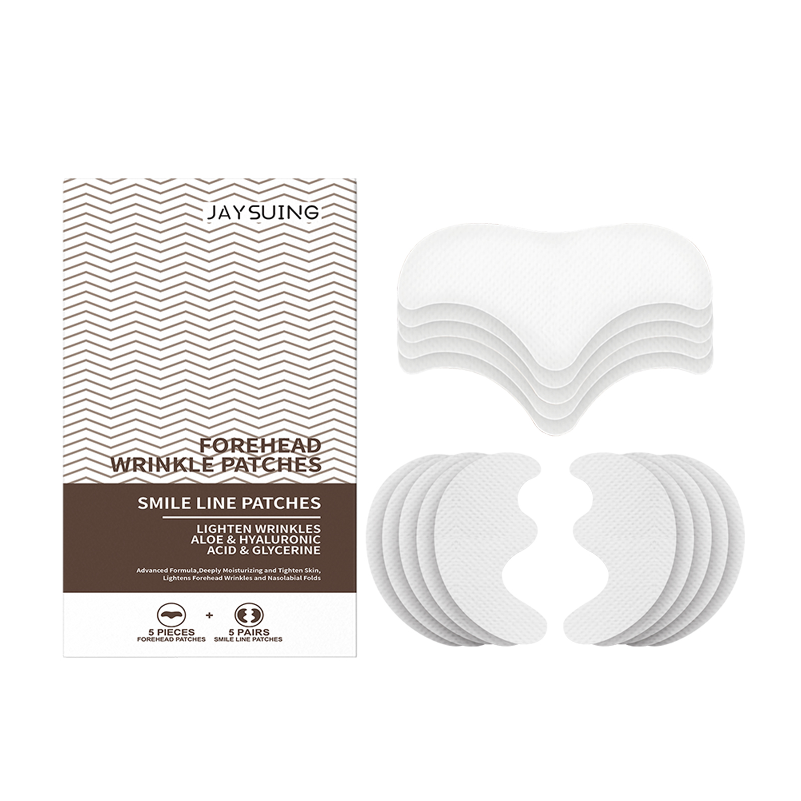 Jaysuing Forehead Smile Patch For Reducing Facial Wrinkles And Firming Skin Care Patch_voghion.com