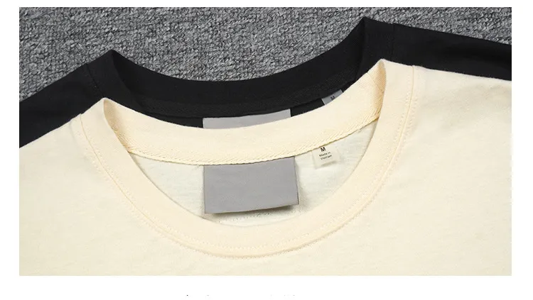 Custom OEM Manufacturer 250GSM Oversize 100 Cotton T Men Blank Drop Shoulder Heavy Weight Tee Shirts_voghion.com