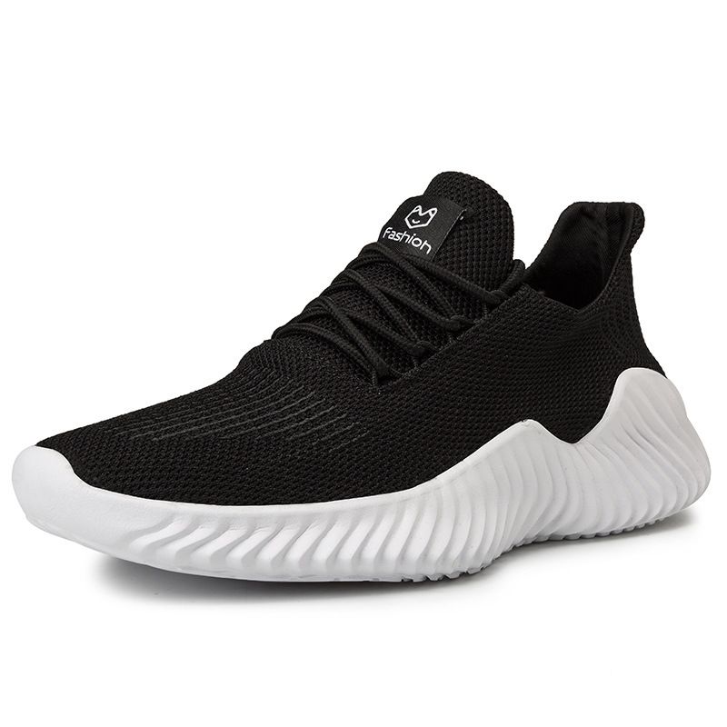 Neue Flying Weaving Sports Herren-Laufschuhe in den Größen 45, 46, 47, lässig, leicht und atmungsaktiv_voghion.com