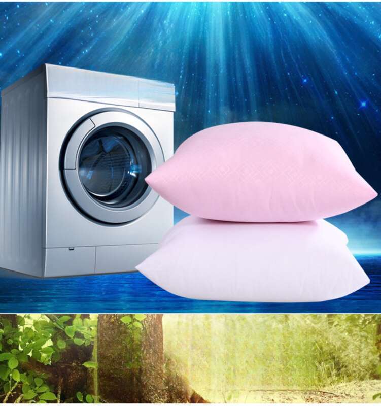 Solid Color Thickened Pillow Vacuum Compression Square Backrest Liner Replacement Piece_voghion.com