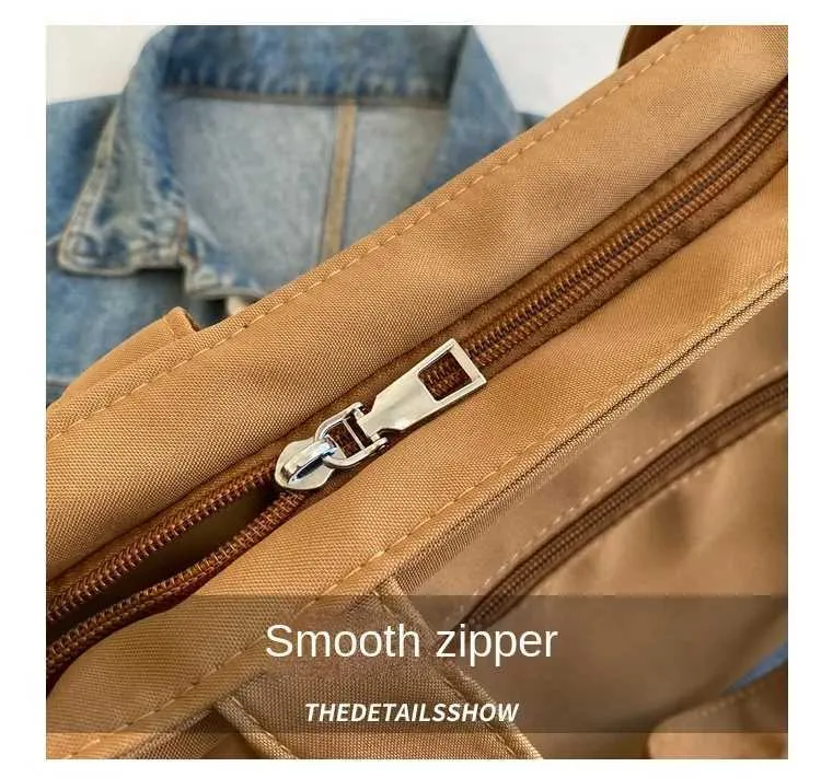 Versatile Oxford Canvas Crossbody Bag Large Capacity Tote Shoulder_voghion.com