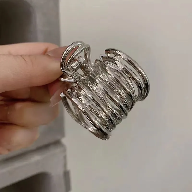 Haarspangen Hoher Clip Für Frauen Mode Metall Klaue Mädchen Klemmen Mädchen Feste Haarnadel Zubehör Kopfbedeckungen_voghion.com