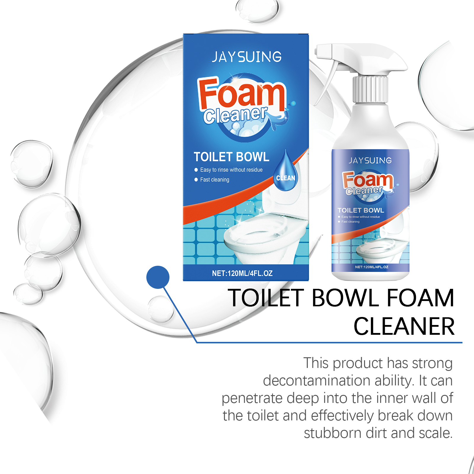 Jaysuing Toilet Foam Cleaner For Toilet Cleaning For Toilet Cleaning For Yellow Home Deodorant Bathroom For Stain Removal_voghion.com
