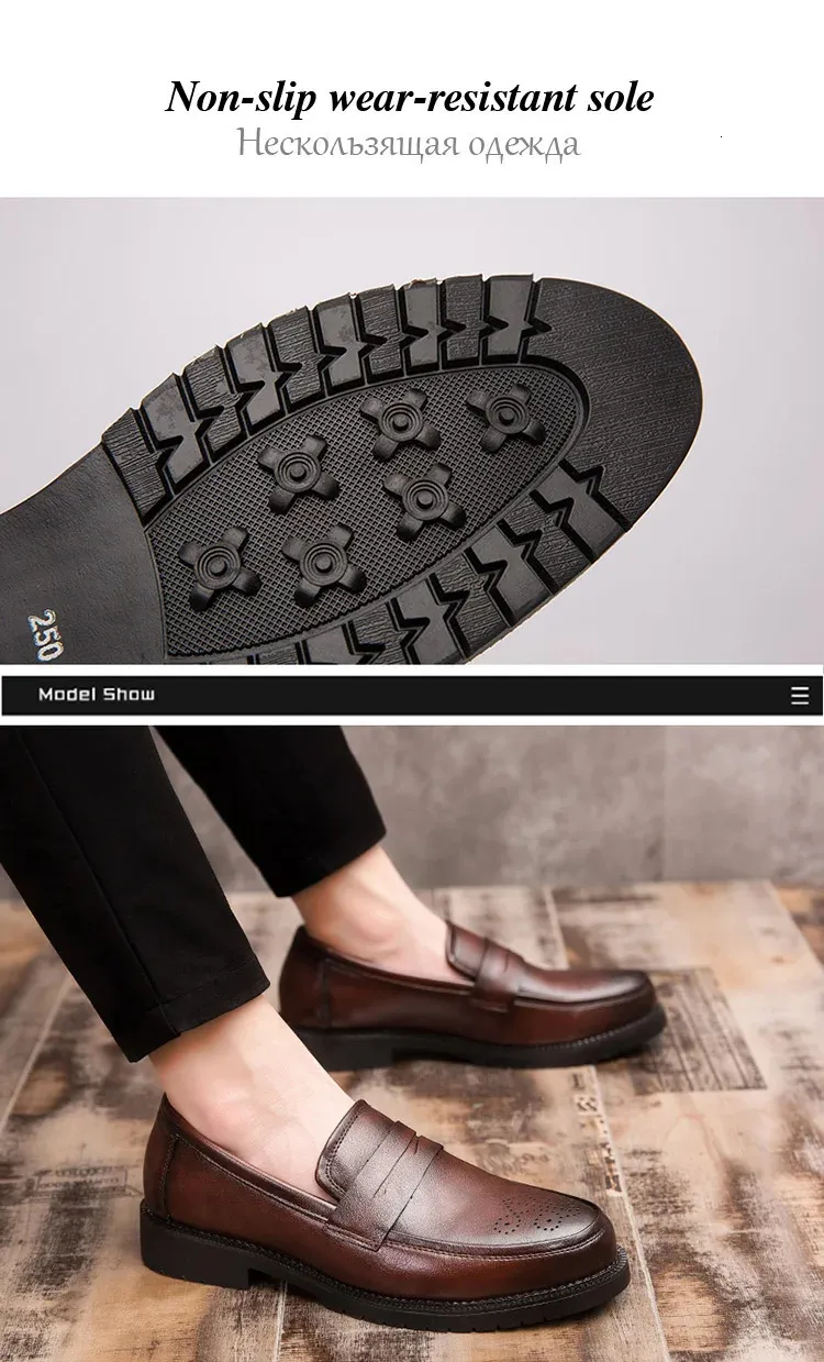 Retro Brogue stijl feest leren formele bruiloft heren platte Oxford modieuze casual schoenen 240930_voghion.com