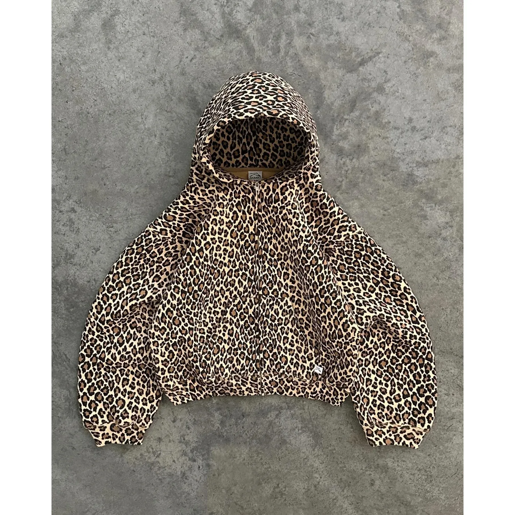 Felpe con cappuccio da uomo con stampa leopardata e maglione con cappuccio Veet retrò con felpa invernale calda e cerniera, oversize, unisex, larghe_voghion.com