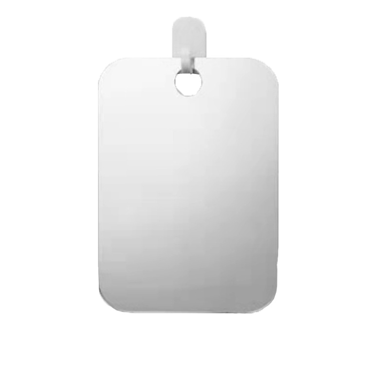 Specchio antiappannamento in acrilico per il bagno, per la doccia, per la rasatura, antiappannamento, per il bagno, da viaggio, con ventosa a parete, per uomini e donne, 13*17 cm_voghion.com