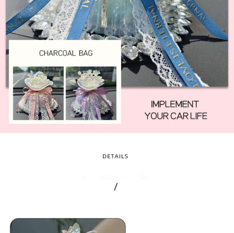 Creative Bamboo Bag, New Formaldehyde Removal, Deodorization, Aromatherapy Charcoal Bag Decoration, Fashionable Car_voghion.com