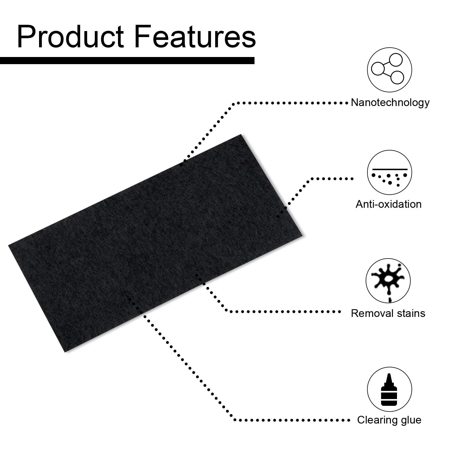 Jaysuing Car Scratch Remover Cloth, Nano Flash Cloth Car Scratches Water Stain Cleaning Scratches Care And Maintenance_voghion.com