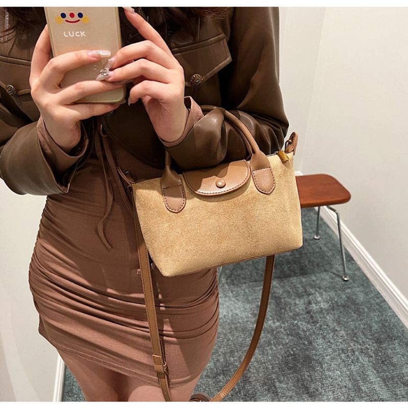 2023 herbst Und Winter Handheld Umhängetasche Einzelne Schulter Unterarm Knödel Tasche Für Frauen_voghion.com