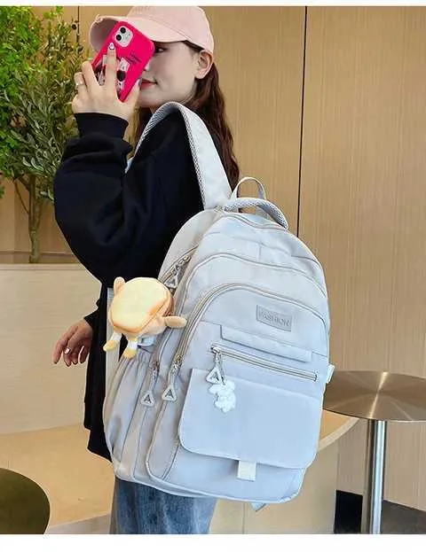 Women Boys School Backpack for Teenage Youth Girls Kawaii Student Kids Rucksack Laptop Books Bag Bolsas_voghion.com