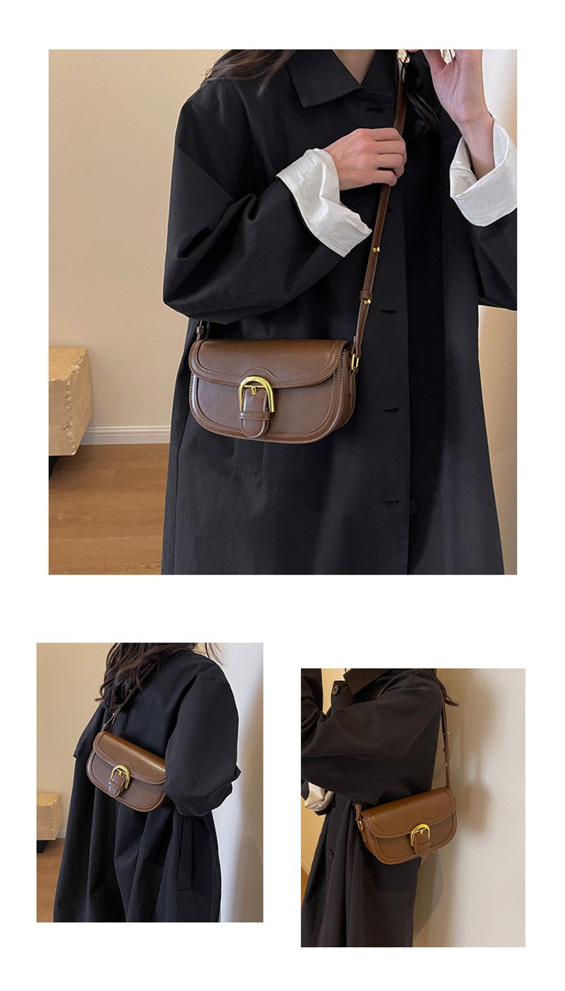 2024 Neue High-End-Modetasche Retro-Stil, vielseitige Satteltasche den Pendeerkehr für Damen, trendige, lässige_voghion.com