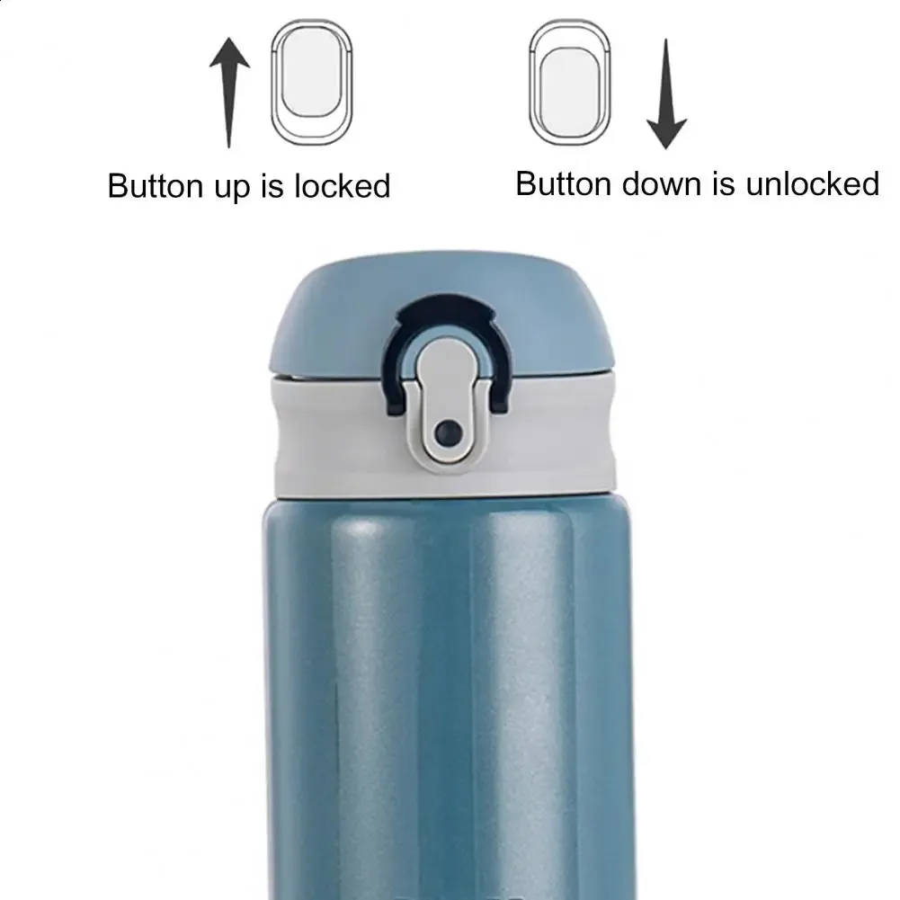 Flip Lid Thermos - 300ml Mini Bottle_voghion.com
